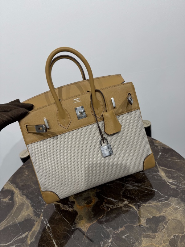 실사 [에르메스] 캔버스 버킨 HERMES BIRKIN