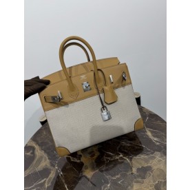 실사 [에르메스] 캔버스 버킨 HERMES BIRKIN