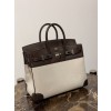 실사 [에르메스] 캔버스 버킨 HERMES BIRKIN