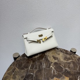 실사 [에르메스] 앱송 미니 켈리 포쉐트 22cm HERMES MINIKELLY