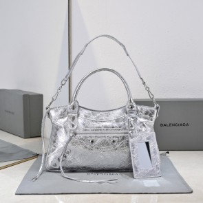 [발렌시아가] LE CITY 파우치 체인 숄더백