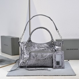 [발렌시아가] LE CITY 파우치 체인 숄더백