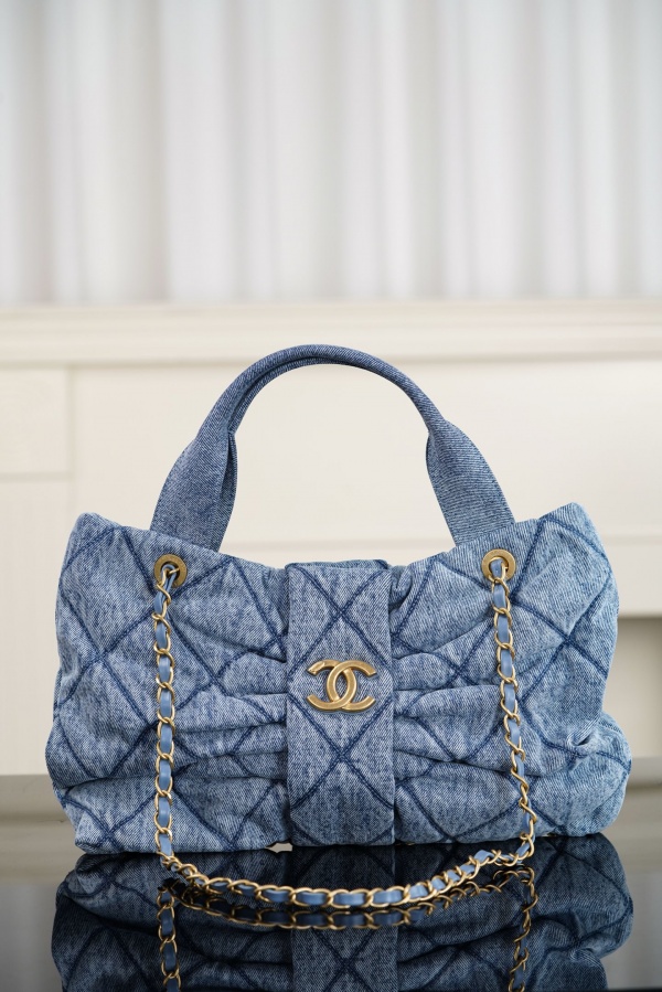 [샤넬] 신상 25K 리본 보우백