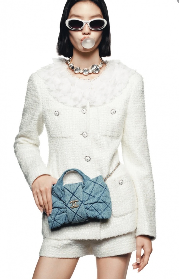 [샤넬] 신상 25K 리본 보우백