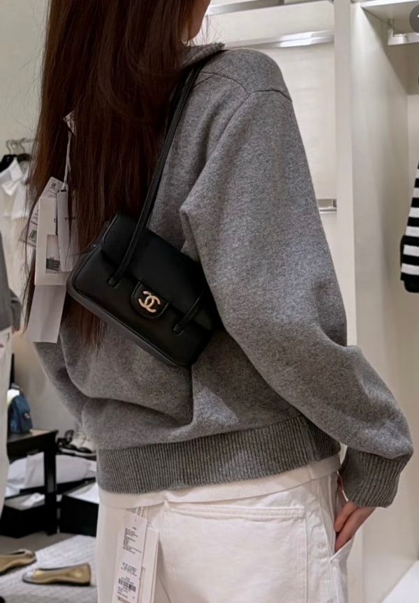 [샤넬] 256P PREPPY COCO MINI 숄더백