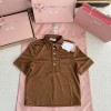 [미우미우] 카라 티셔츠