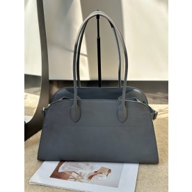 [더로우] 마고 숄더백 12 THE ROW EW Margaux 12 Shoulder bag (새들 가죽)
