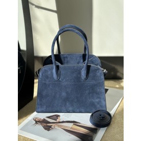 [더로우] 마고백 10 THE ROW Margaux bag 10 (스웨이드 가죽)